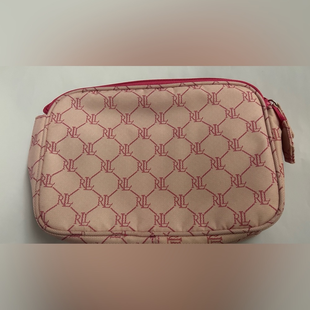 New Lauren Ralph Lauren Polo Cosmetic Bag iPhone Case Cosmetic Bag Makeup Case - Picture 16 of 16